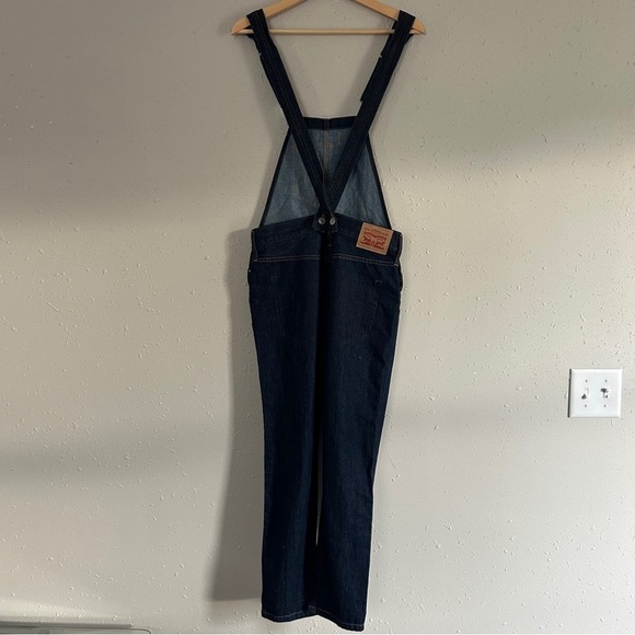 Levi Strauss Overalls Dark Wash Denim Casual XXS - Picture 3 of 7